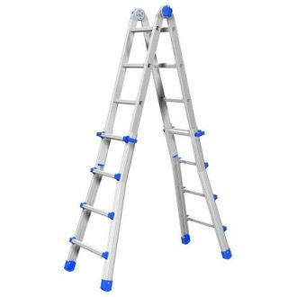 Marchetti Escalera Telesc&oacute;pica Transformable, Equ55, 10+10 Pelda&ntilde;os Marchetti 20031