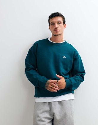 adidas Originals felpa loose fit essenziale verde
