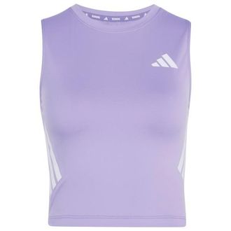 adidas ADI365 Running Climacool Iconic Crop Tank Top f&uuml;r Damen | lila