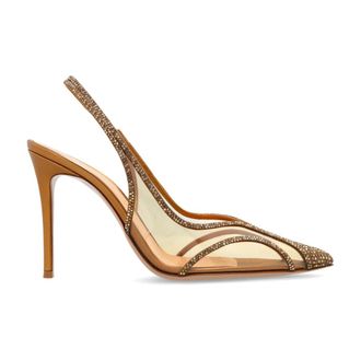 Gianvito Rossi Pumps, female, Beige, Size: 10 US Heeled shoes Brenda