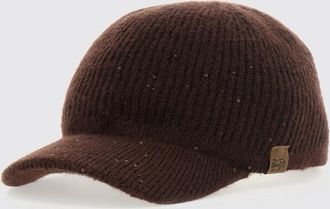 Brunello Cucinelli Wool Baseball Cap with Sequin Embellishment