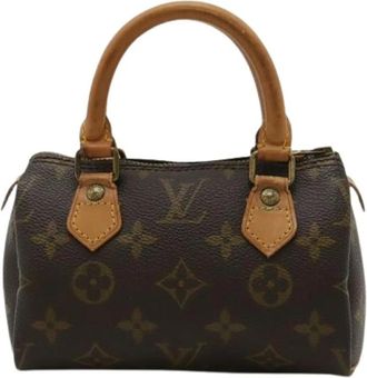 Louis Vuitton Pre-owned Mini Bags, female, Brown, Size: ONE SIZE Pre-owned Mini Pouch