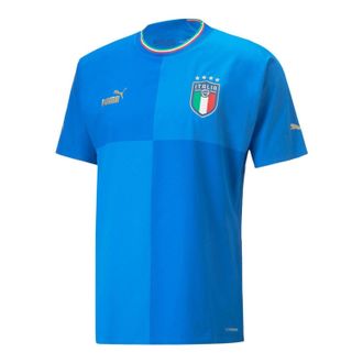 Puma SS22 Italy Authentic Home Jersey Blue 765671-01