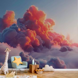 OEM Carta Da Parati Autoadesiva Artgeist Rosa Viola 300x210 Cm