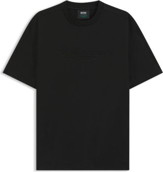 BOSS x ASTON MARTIN T-shirt in mercerized cotton