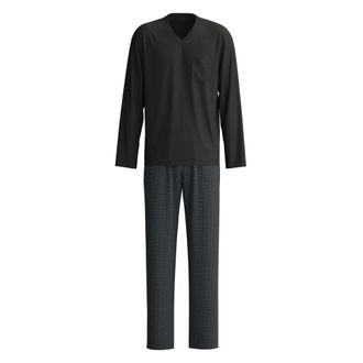 CALIDA Pijama Relax Streamline 2 - Nightwear & Lounge - Hombre - Negro - XL