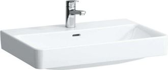 Laufen Laufen - Lavabo Pro S, 3 Agujeros Para Grifo, Con Rebosadero