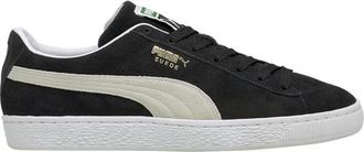 Puma Mens Suede Classic XXI - Basketball Shoes Black/White Size 10.5