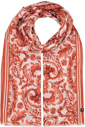 V. Fraas Paisley Maxi Wrap Scarf