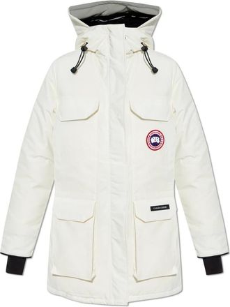 Canada Goose Jassen, Dames, Wit, L, Katoen, Expedition Parka