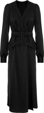 Murmur Abito midi Fold - Nero