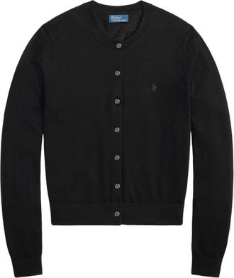 Polo Ralph Lauren Mujer, Jerseys, Negro, Talla: L