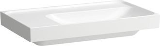 Laufen Laufen - Meda Lavabo, Empotrable, 800x460mm, Repisa Izquierda, Sin