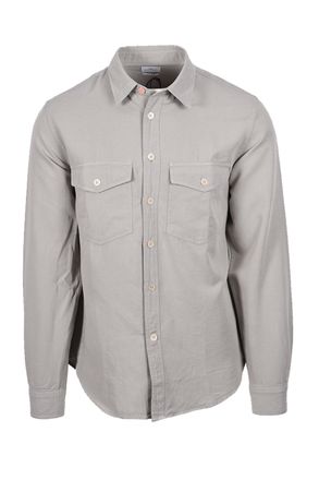 Paul Smith Mens CASUAL FIT SHIRT GREY Cotton - Size X-Large