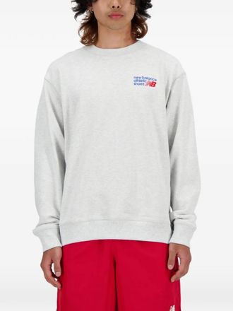 New Balance Sweater met logodetail - Grijs