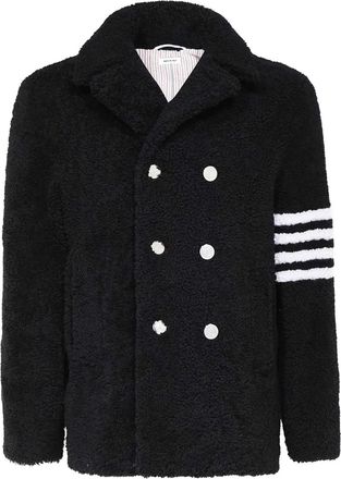 Thom Browne Cappotto doppiopetto - Nero