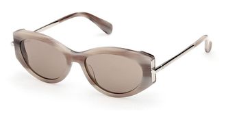 Max Mara MM0167 60E Womens Sunglasses Brown Size 54