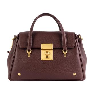 Thom Browne Bolton Bag - Dames - Handtassen - Bruin - ONE Size - Leer - Tassen
