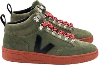 Veja Roraima Suede Sko - Heren - Sneakers - Groen - 36 EU - Katoen - Schoenen