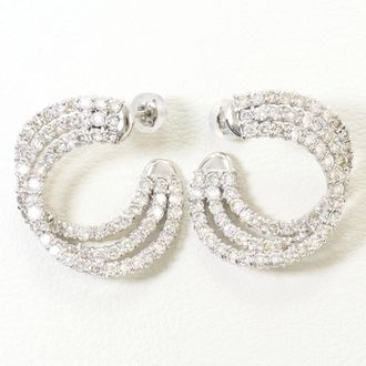 C&A Unbranded 900 Half Hoop Earrings (Pre-Owned)
