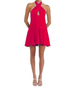 Amanda Uprichard Gwenna Dress In Begonia