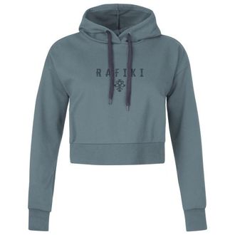Rafiki Zulu Crop Hoodie f&uuml;r Damen | grau