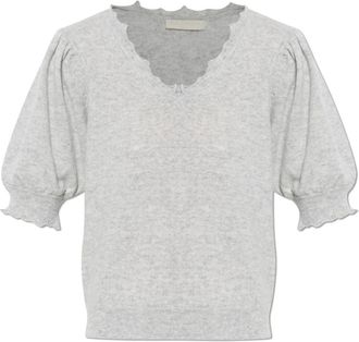 Ulla Johnson Donna, Maglie, Grigio, XS, new
