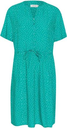 Cream CRTiah Jurk - Dames - Jurken - Groen - Maat: L Viscose