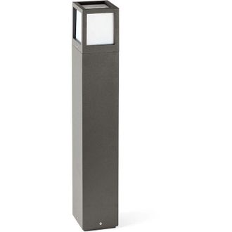 Faro Barcelona Faro Barcelona - Faro Onze - 1 Light Outdoor Bollard Light Dark Grey IP54, E27