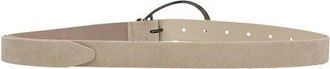 Brunello Cucinelli Beige Leather Regular Womens Belt