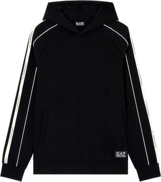 Emporio Armani Logo Series Hooded Sweatshirt - Heren - Hoodies - Zwart - XL - Katoen - Hoodies & sweatvesten