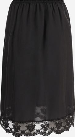 The Garment Womens Silk Skirt Black