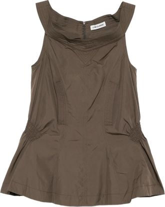 Low Classic Blusa con arricciature - Verde