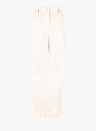 Dries Van Noten Pincks 3183 W.w.pants Ecr