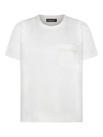 Fabiana Filippi chest-pocket T-shirt - Bianco