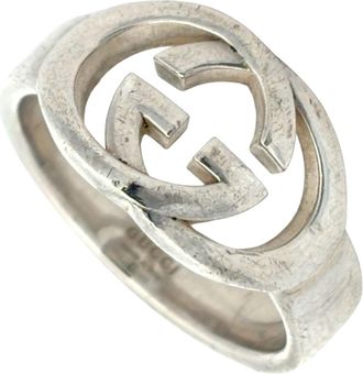 Gucci Silver 925 Band Ring (Pre-Owned)