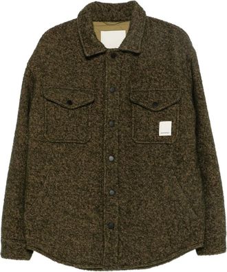 Emporio Armani Logo-patch Shirt Jacket