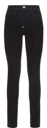 Philipp Plein Denim High Waist Jegging Iconic Plein