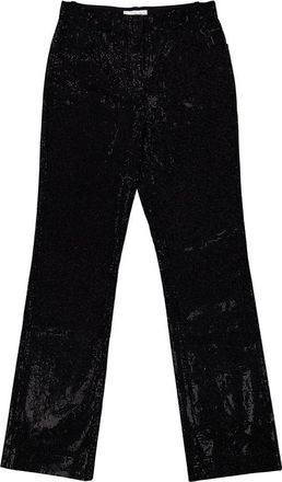 Ferragamo Crystal Embellished Trousers, Brand Size 40 ( US Size 6 )