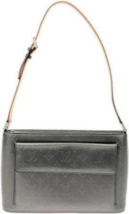 Louis Vuitton Pre-owned Monogram Mat Schoudertas - Dames - Vintage Schoudertas - Zwart - ONE Size - Leer - Vintage