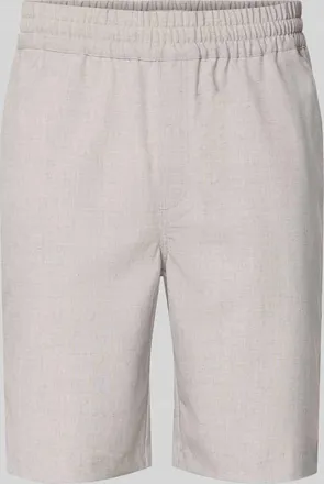 Casual Friday Casual Friday Shorts mit elastischem Bund Modell Samos in Taupe, Gr&ouml;&szlig;e XXL