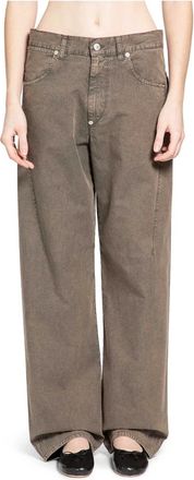 6397 Wide Trousers, female, Green, W27, Darted Pant