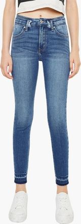 Kancan Cleopatra High Rise Ankle Skinny Jeans in Medium Wash at Nordstrom, Size 29