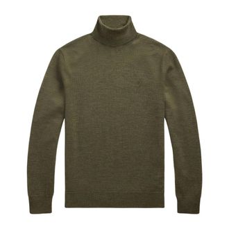 Ralph Lauren Rolkraag Turtleneck - Heren - Truien - Groen - Maat: L