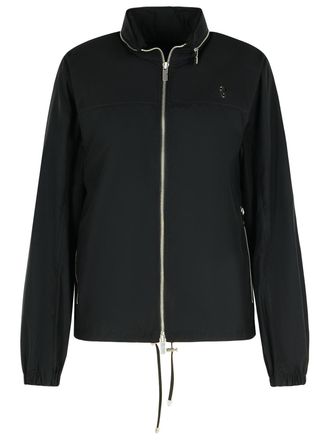 Burberry Black Cotton Blend Jacket