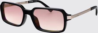 Dsquared2 Occhiali da sole con montatura rettangolare in acetato e lenti colorate