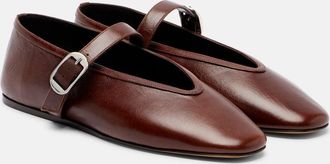 Le Monde Beryl Le Monde B&eacute;ryl Stella leather Mary Jane flats
