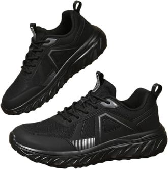 Generic 2026 Running Shoes Athletic Lightweight Breathable Walking Sneakers with Enhanced Cushioning for All Day Comfort and Versatile Wear (Black, 5.5)