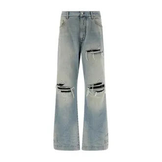 Amiri Heren, Jeans, Blauw, Maat: W33 Denim