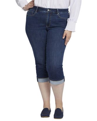 NYDJ Nydj Plus Marilyn Cambridge Crop Jean